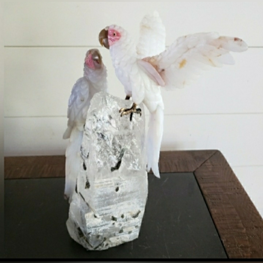 Peter Muller Carved Gemstone Sculpture, From Brazil, Exquisite, 2003 - Picture 7 of 15